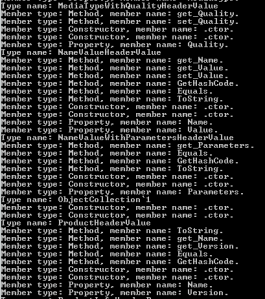 Examining system.net.http through reflection