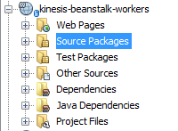 Beanstalk wrapper in NetBeans