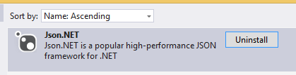 json.net nuget