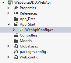Empty Web API 2 project added into visual studio 2012