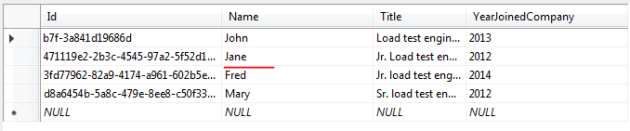 New engineer added to the overall database context