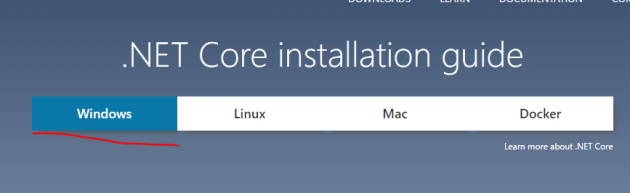select-windows-on-the-net-core-installation-guide-page