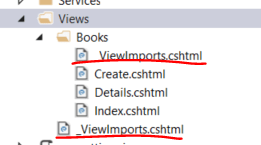 Multiple view imports file in .NET Core MVC application