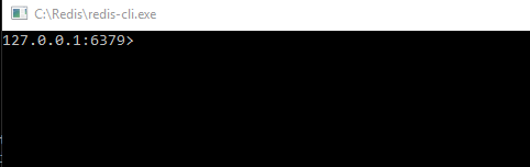 Redis client connecting to Redis server on Windows