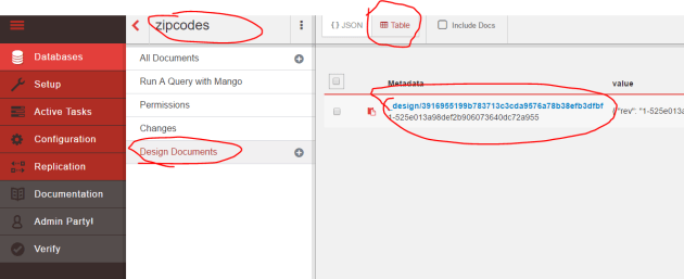 Viewing Mango index as a design document in Fauxton UI CouchDB